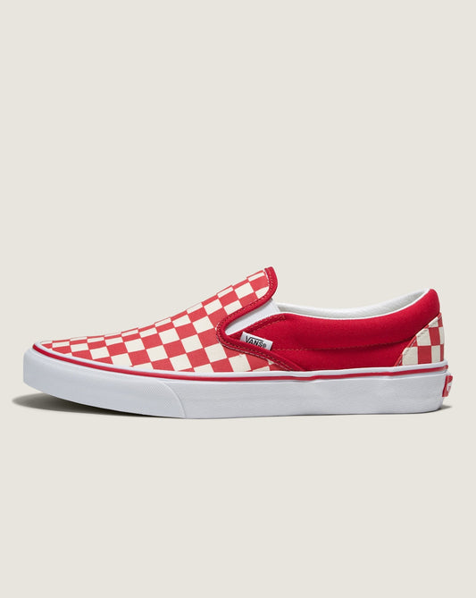 Customs Classic Slip-On Checkerboard Wide Shoe in Customs | Vans discount
