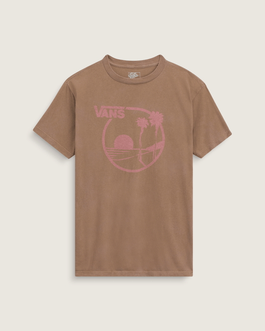 Waffle Shop Sun Vans Style T-Shirt in Brown | Vans online
