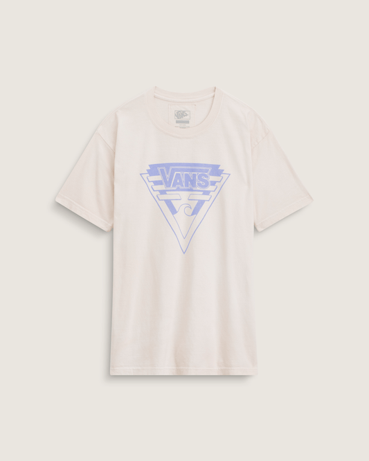 Waffle Shop Wave Blend T-Shirt in Marshmallow White | Vans discount