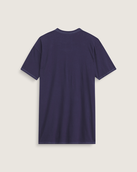 Waffle Shop Skate Crest T-Shirt in Navy Blue | Vans online