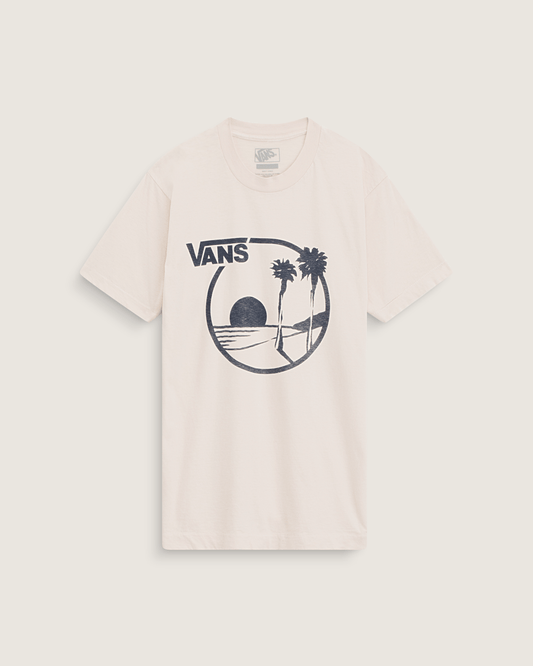 Waffle Shop Sun Vans Style T-Shirt in Marshmallow | Vans outlet