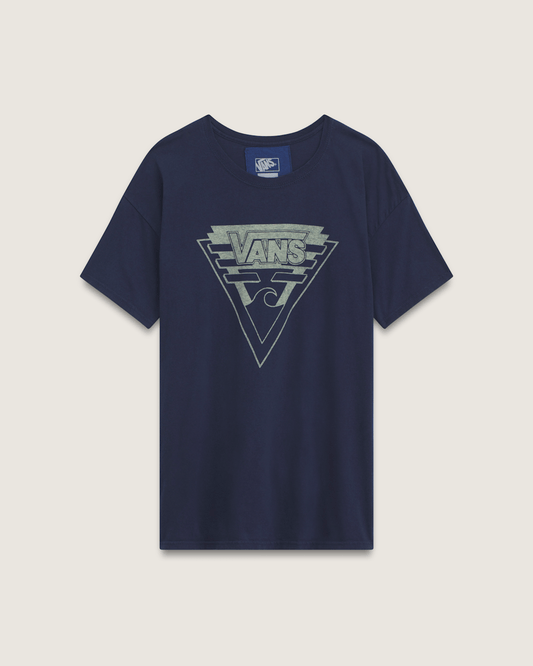 Waffle Shop Wave Blend T-Shirt in Navy Blue | Vans near me