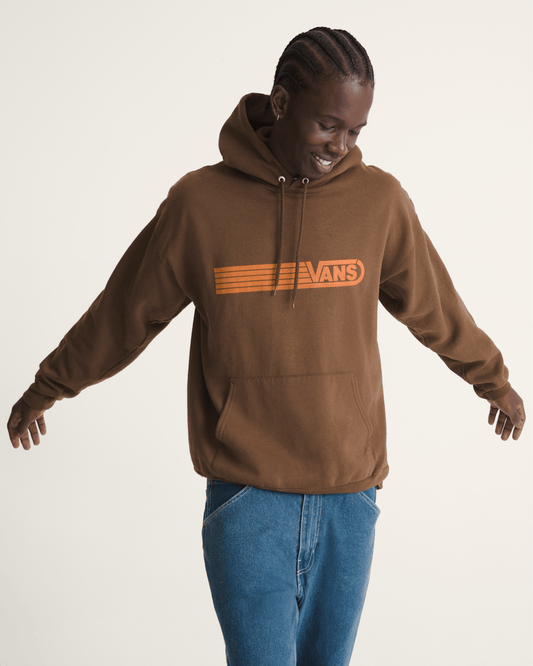 Waffle Shop Serio Vans Style Pullover Hoodie in Brown | Vans near me