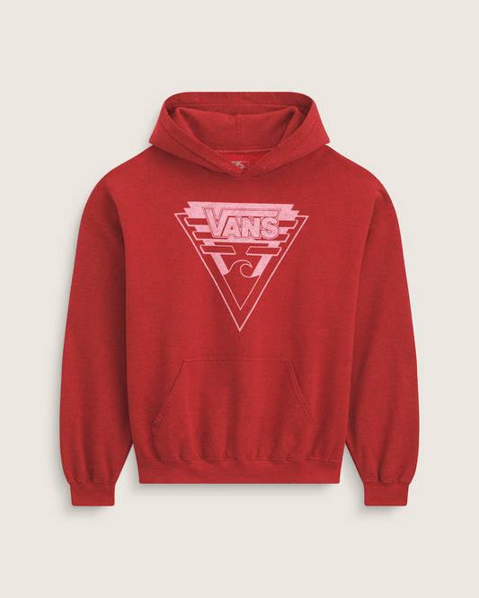 Waffle Shop Wave Blend Pullover Hoodie in Red | Vans discount