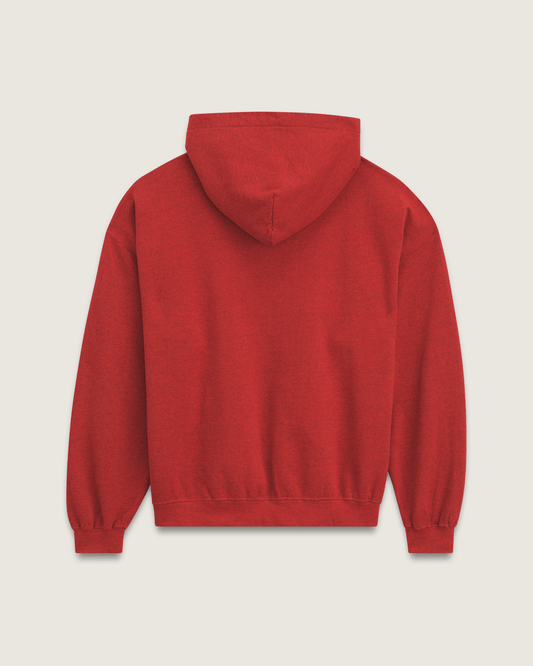 Waffle Shop Wave Blend Pullover Hoodie in Red | Vans discount