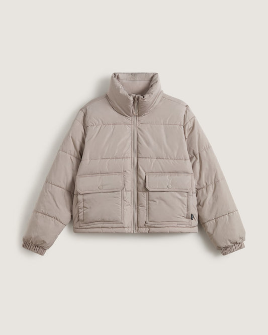 Aubrey Primaloft Puffer Jacket in Mushroom Brown | Vans on sale