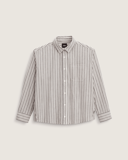 Utility Stripe Shirt in Black-White | Vans near me