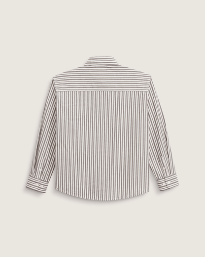 Utility Stripe Shirt in Black-White | Vans near me