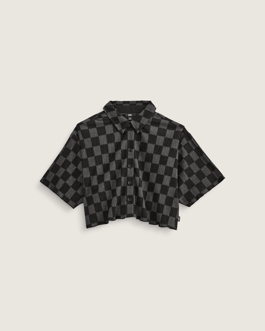 Wren Checkerboard Shirt in Checkerboard Black / Grey | Vans outlet