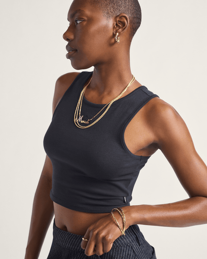 Vans Script Tank Top in Black | Vans online