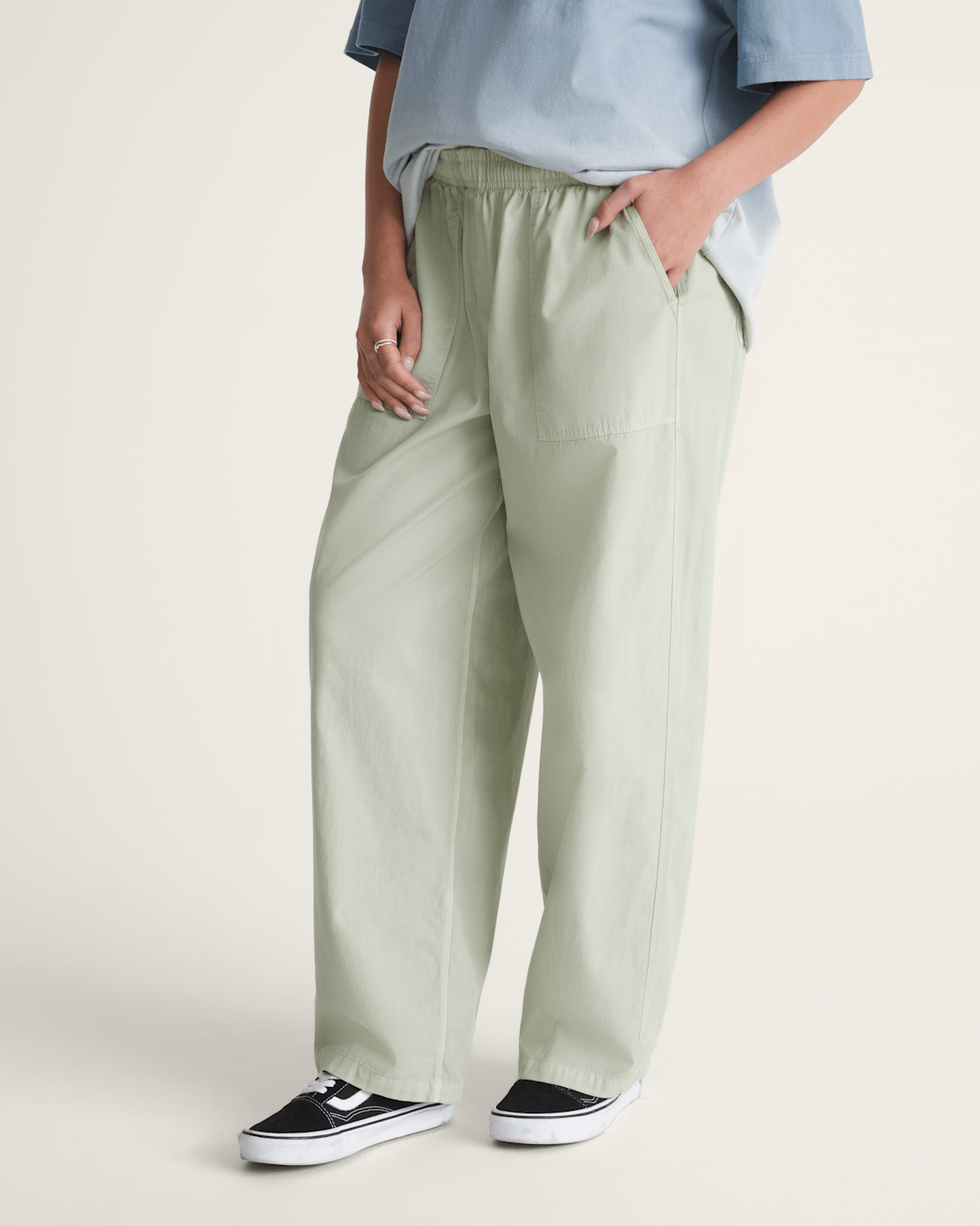 Barrel Pants in Soft Sage Green | Vans sale