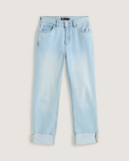 Annabelle Pants in Light Stonewash Blue | Vans on sale
