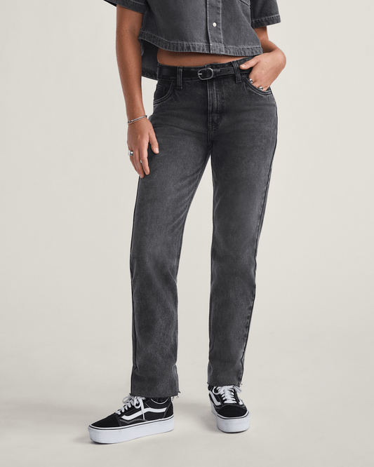 Annabelle Pants in Stonewash Black | Vans online