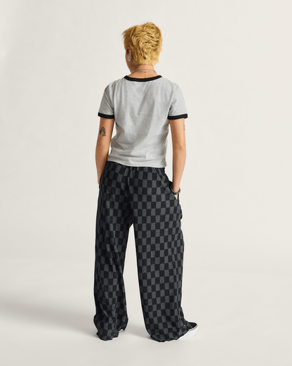 Wren Checkerboard Pants in Checkerboard Black / Grey | Vans on sale