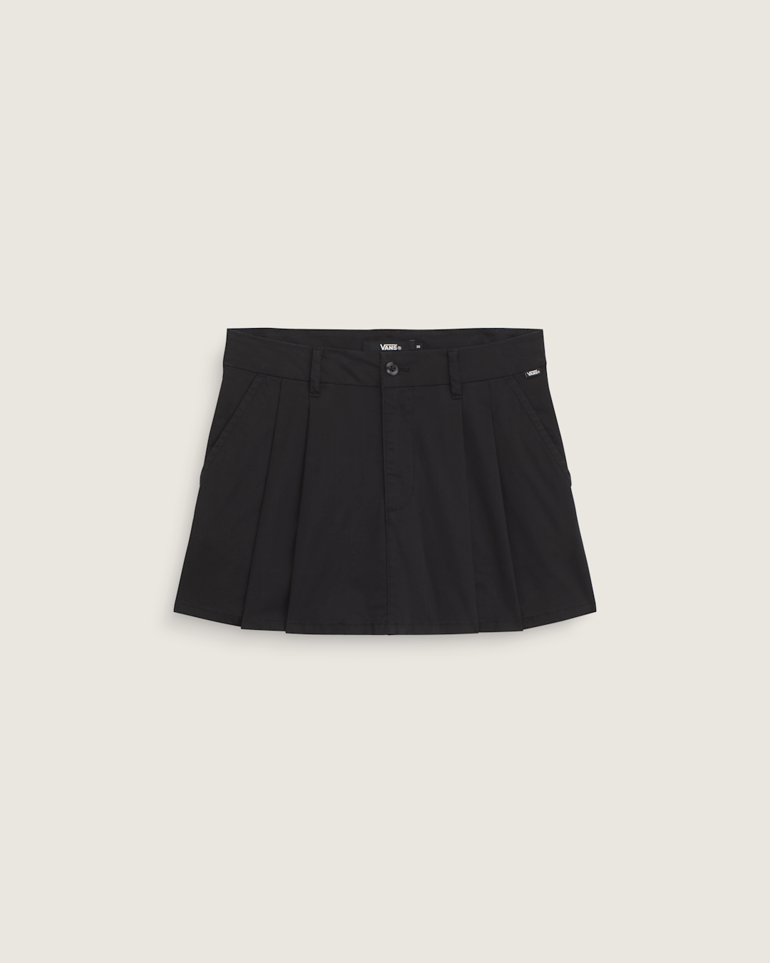 Authentic Chino Mini Skirt in Black | Vans on sale