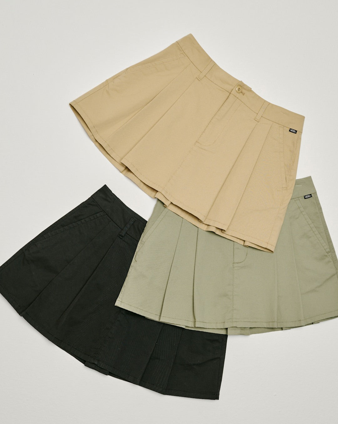 Authentic Chino Mini Skirt in Black | Vans on sale