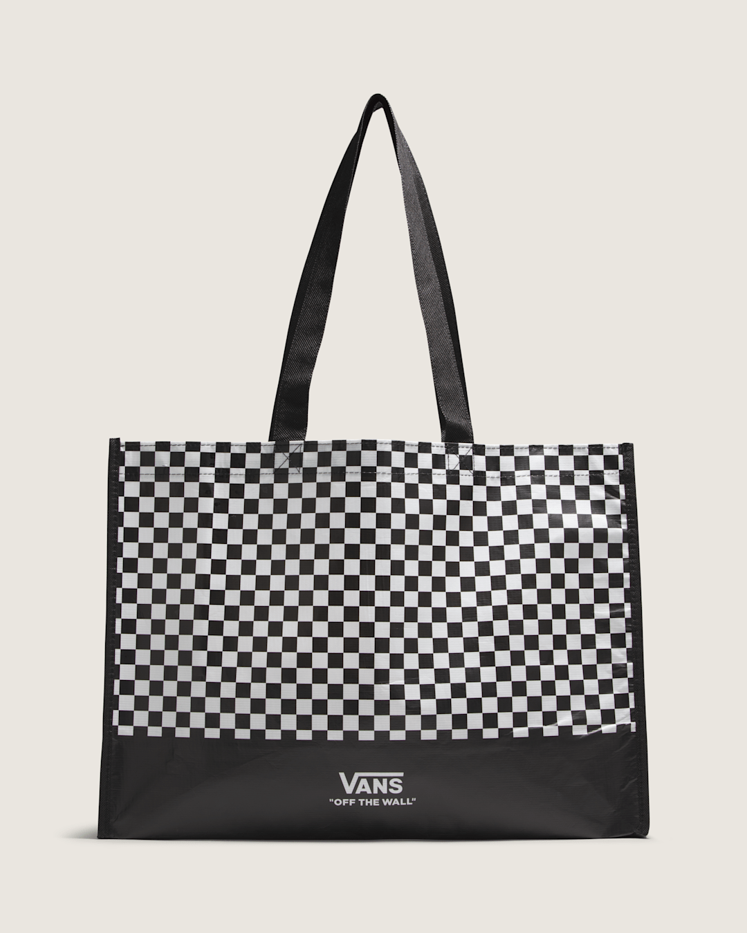 Checkerboard Reusable Tote Bag in Checkerboard Black | Vans on sale