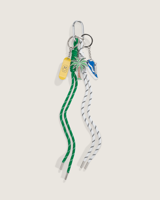 Waffle Shop Coastal Cruise Bag Charm Set in Yellow / Green | Vans online