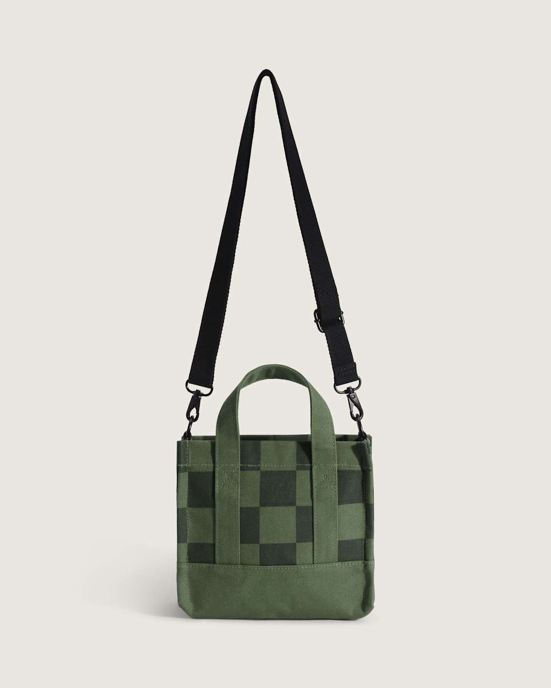 Lil Pergs Tote Bag in Checkerboard Pine Forest Green | Vans outlet