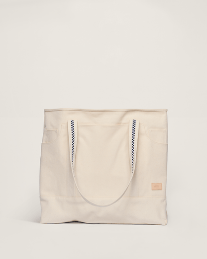 Premium Pergs Tote in Natural Beige | Vans online