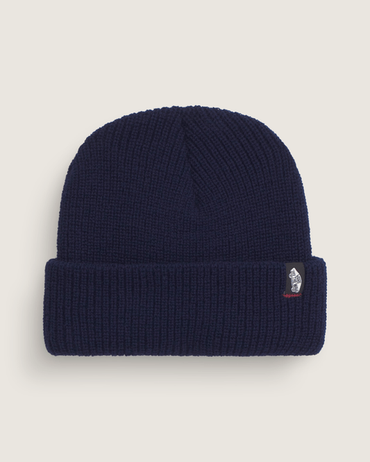 Original Shallow Cuff Beanie in Deep Indigo Blue | Vans discount