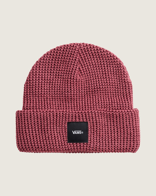 Vans Waffle Cuff Beanie in Mauvewood Pink | Vans on sale