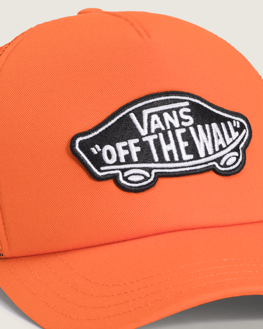 Classic Patch Trucker Hat in Flame Red | Vans discount