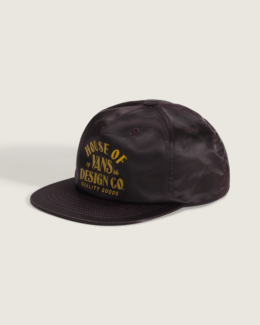 Vans HOV Snapback Hat in Dark Port Red | Vans on sale
