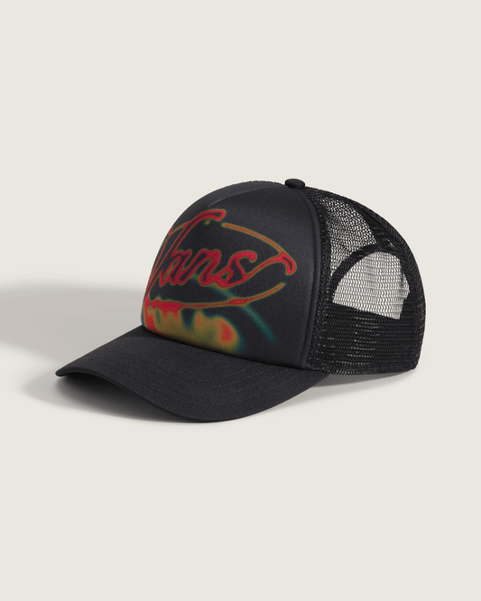 Wyman Trucker Hat in Black | Vans near me