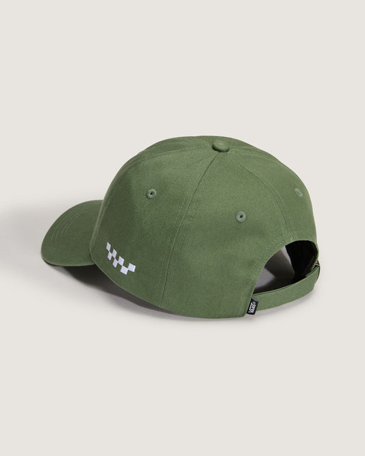 Checkerboard Side Snapback Hat in Pine Forest Green | Vans discount