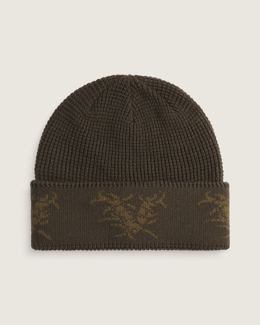 Skate Spinal V Beanie in Coal Brown | Vans on sale