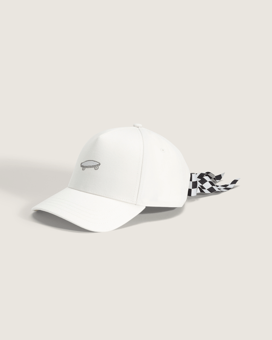 Bow Back Hat in Marshmallow White | Vans near me