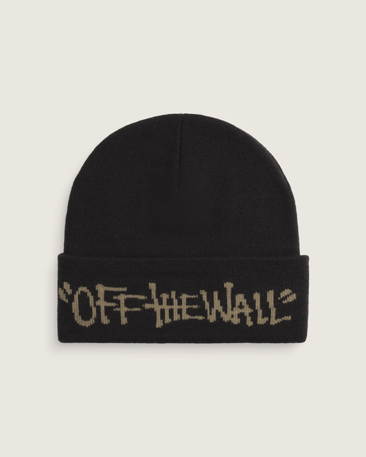 Kids Let Loose Tall Cuff Beanie in Black | Vans on sale