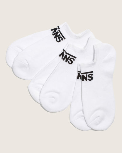 Classic Kick Socks 3-Pack in White | Vans outlet