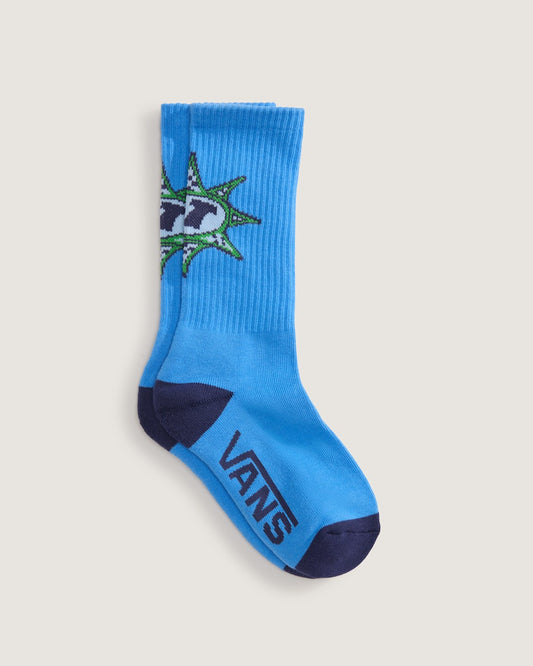 Kids Ticker Crew Socks in Tranquil Blue | Vans sale