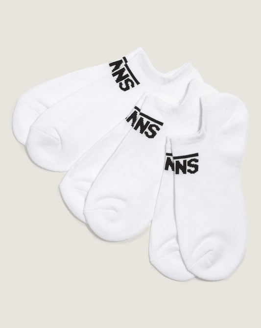 Kids Classic Kick Socks 3-Pack in White | Vans on sale