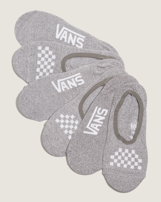 Kids Classic Canoodle Socks 3-Pack in Heather Grey / White | Vans outlet