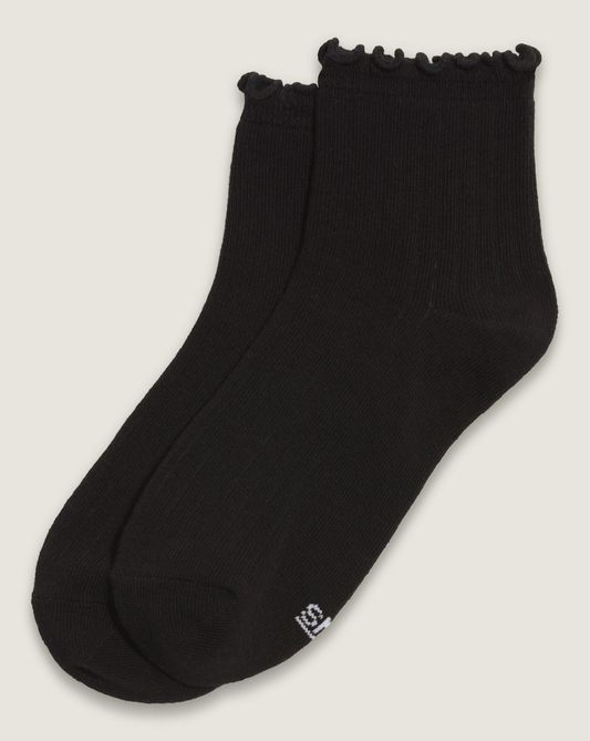 Kids Lettuce Have it Half Crew Socks in Black | Vans discount