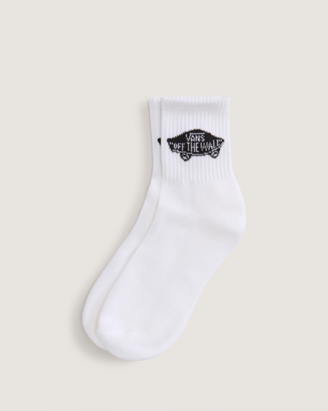 Vans Classic Half Crew Socks in White | Vans sale