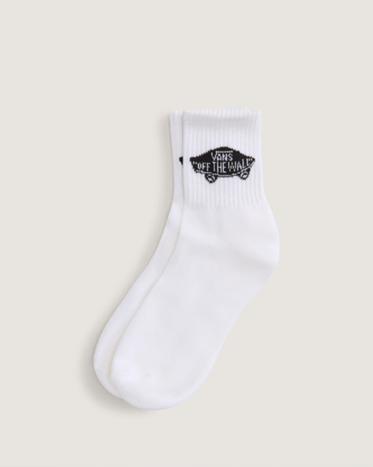 Vans Classic Half Crew Socks in White | Vans sale