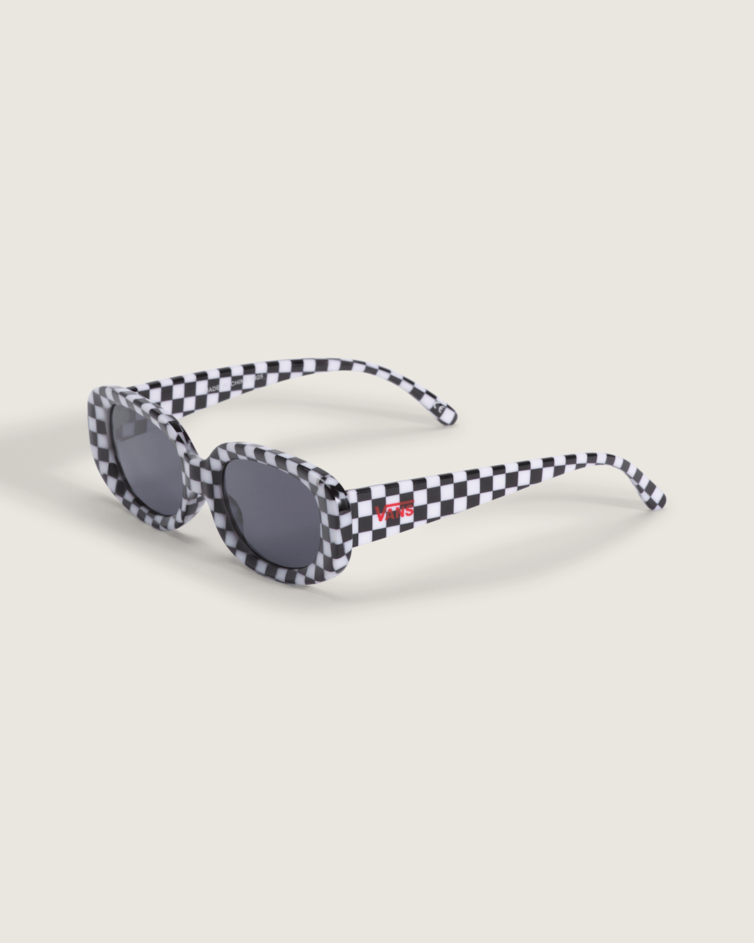 Checkerboard Wheeling Sunglasses in Black / White | Vans sale