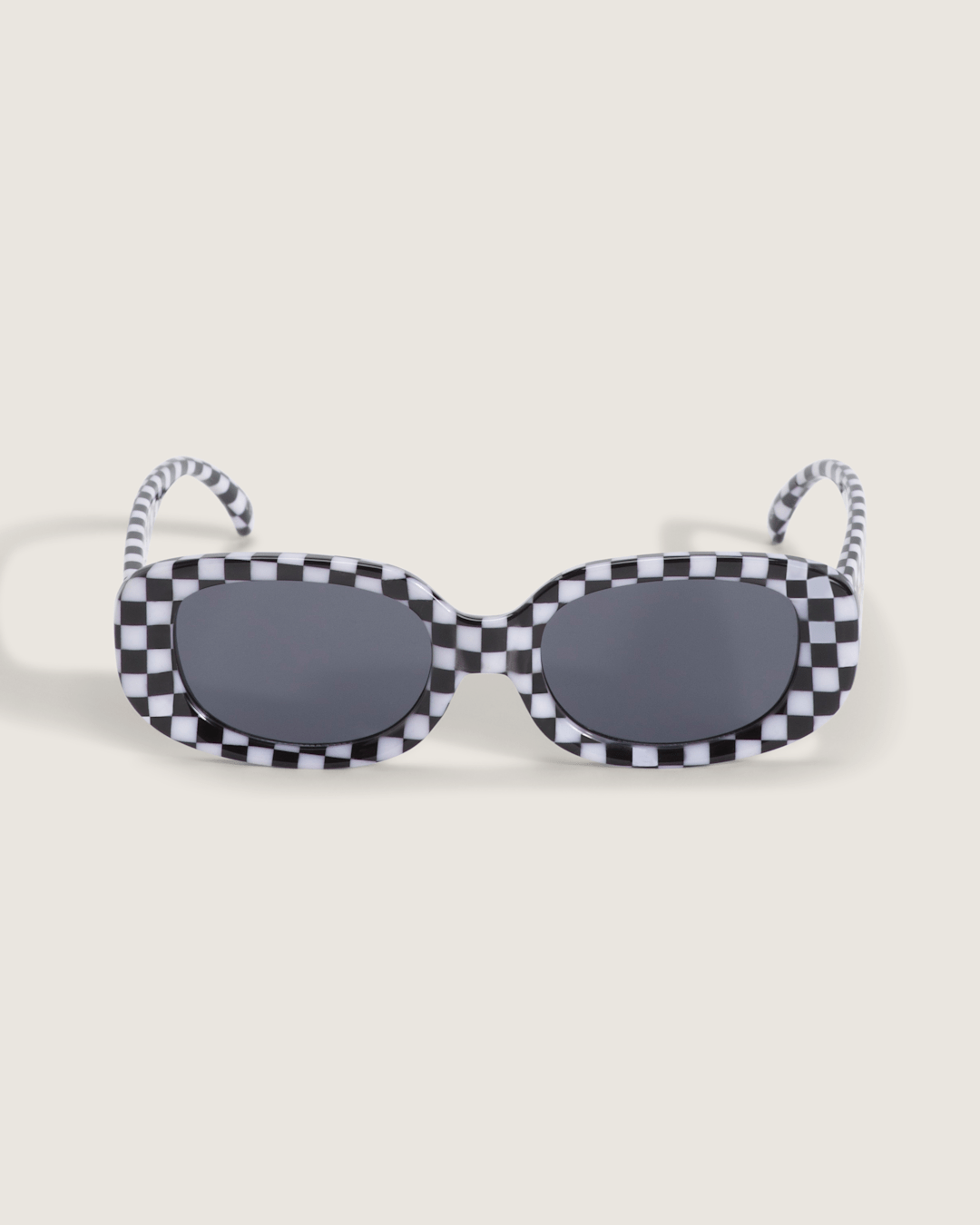 Checkerboard Wheeling Sunglasses in Black / White | Vans sale