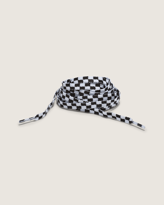 Vans Shoe Laces 45 Black/White Check | Vans discount