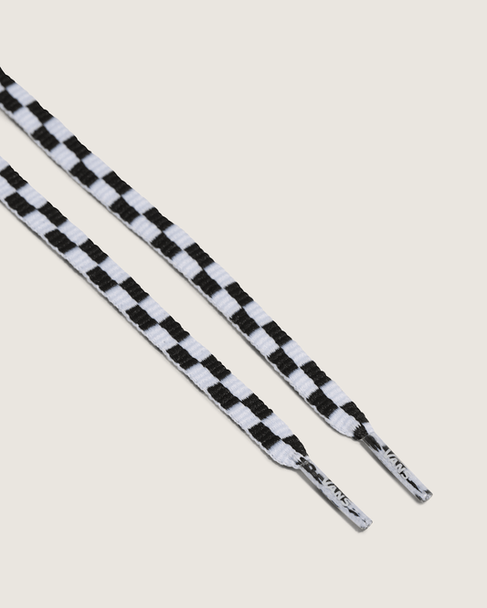 Vans Shoe Laces 45 Black/White Check | Vans discount