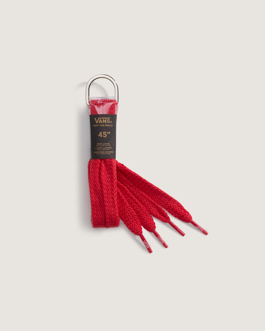 Vans Fat Shoe Laces in Racing Red | Vans online