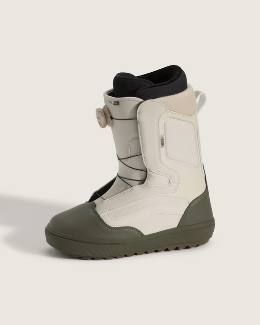 Aura OG Snowboard Boot in Grape Leaf Green / Oatmeal Beige | Vans near me