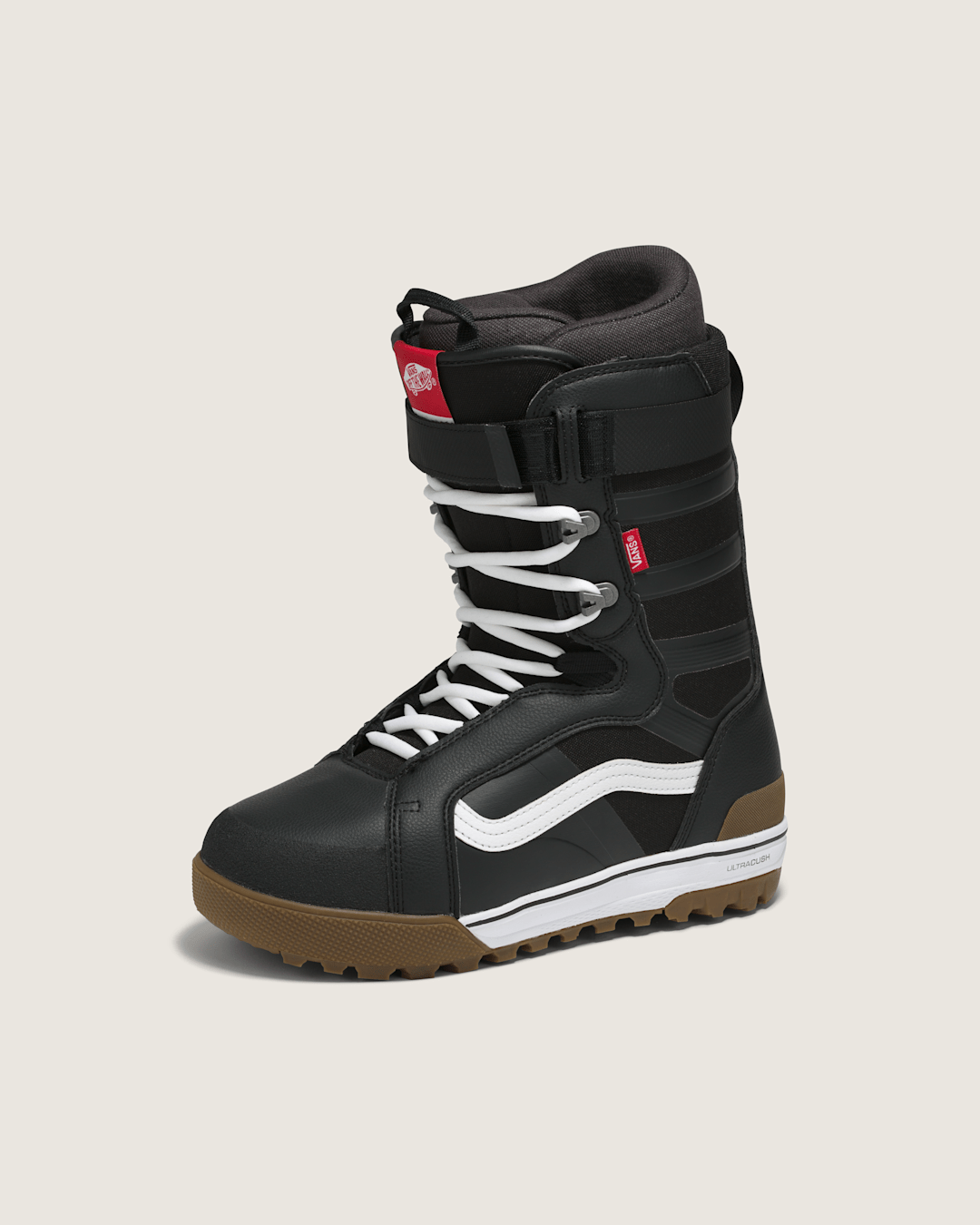 Hi-Standard Pro Snowboard Boot in Black / White | Vans on sale