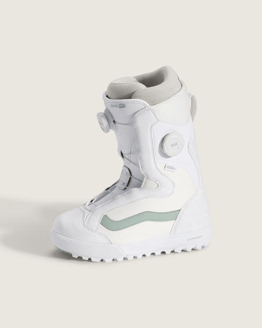 Women's Encore Pro Snowboard Boot in White / Olive Grey | Vans on sale