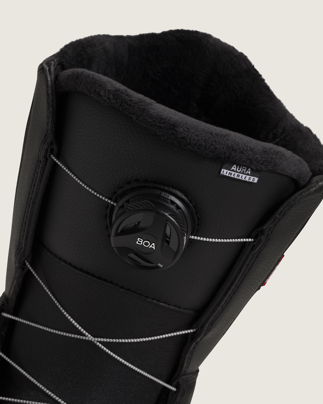 Aura Linerless Gum Snowboard Boot in Black / Gum | Vans outlet