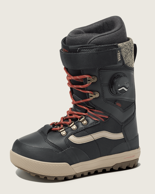 Womens Luna Ventana Pro Snowboard Boot in Black / Red / Beige | Vans on sale